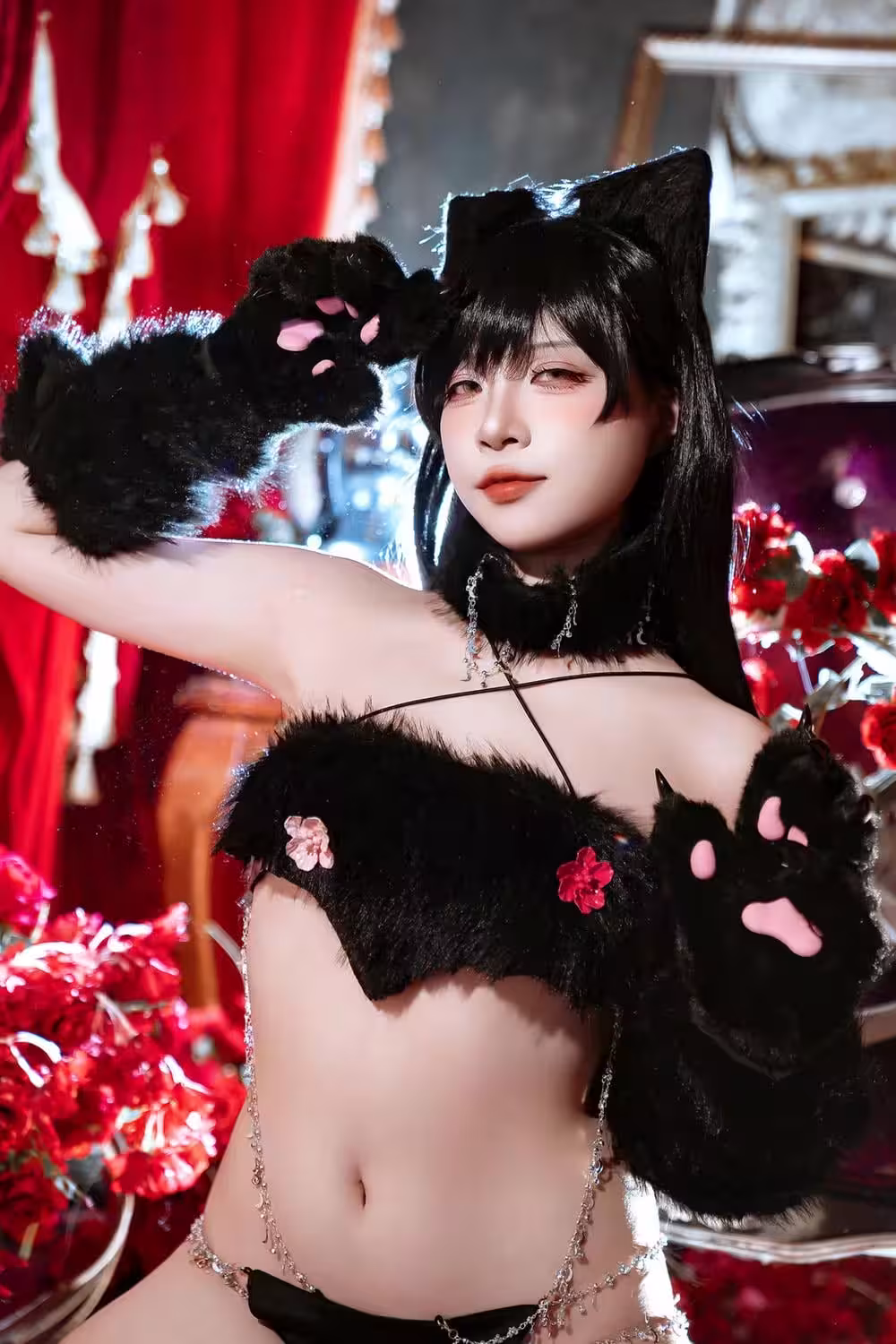 日本COSPLAY 二佐Nisa - 愛宕 萬聖節 (碧藍航線)